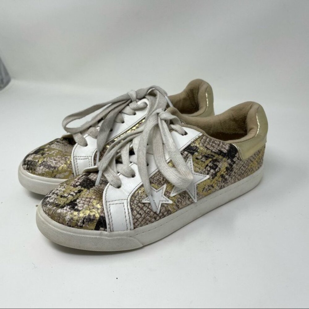 Soda Wander G Python Snake Skin Printed Sneaker W… - image 2